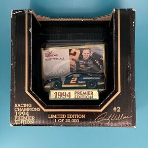 Rusty Wallace #2 Miller 1994 Racing Champions Premier 1:64 Diecast NASCAR